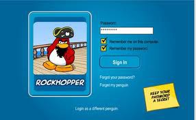 Rockhopper entra en Club Penguin Como cualquier otro pingüino, así se conecta cualquier pingüino/Oso Polar a Club Penguin